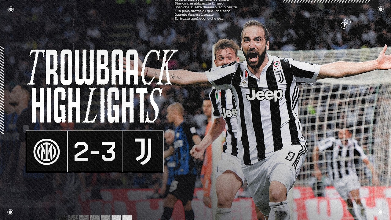 CRAZY COMEBACK IN SAN SIRO! | Inter-Juventus 2-3 | THROWBACK HIGHLIGHTS