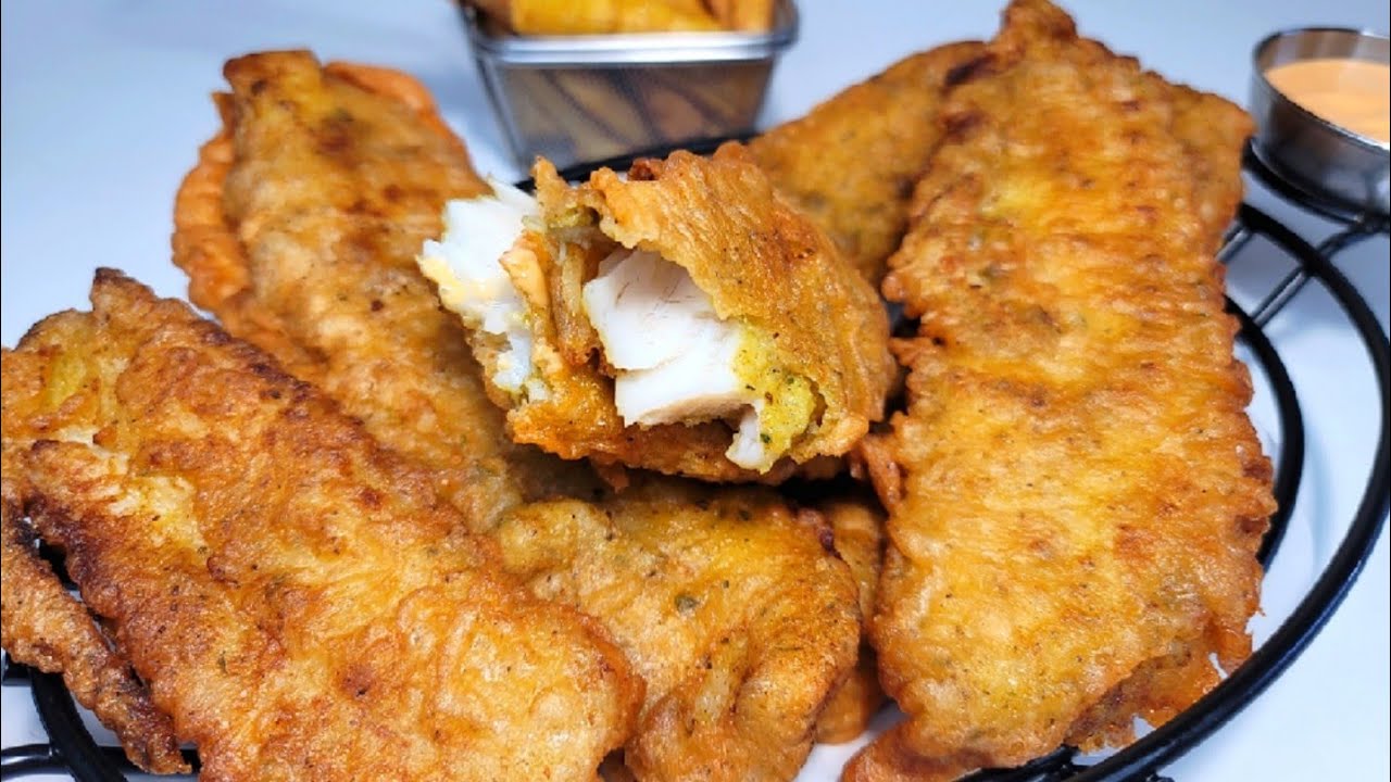 BATTERED FRIED FISH | recipe #friedfish
