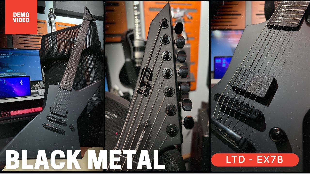 LTD - EX7B Black Metal