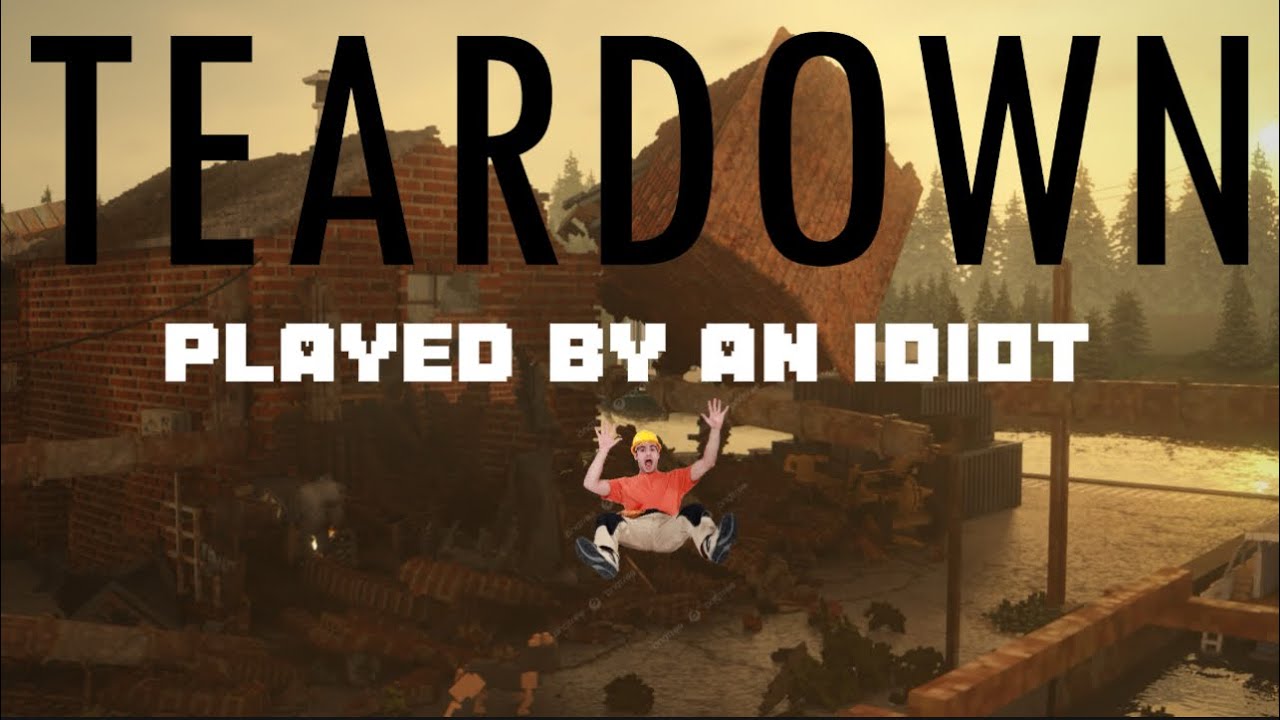An Idiot Struggles To Topple A Tower - teardown episode 2