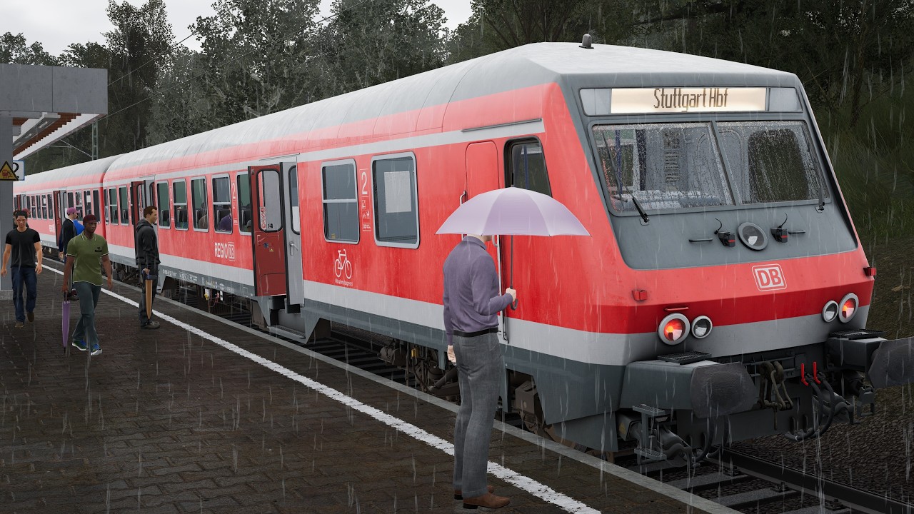 Train Sim World 6 Passenger Mode: Heilbron to Stuttgart DB Reeegio