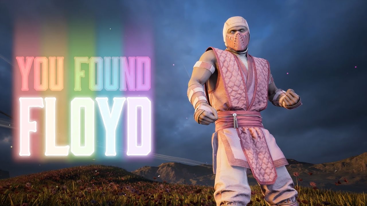 MORTAL KOMBAT 1 Fighting the Pink Ninja - FLOYD!!!