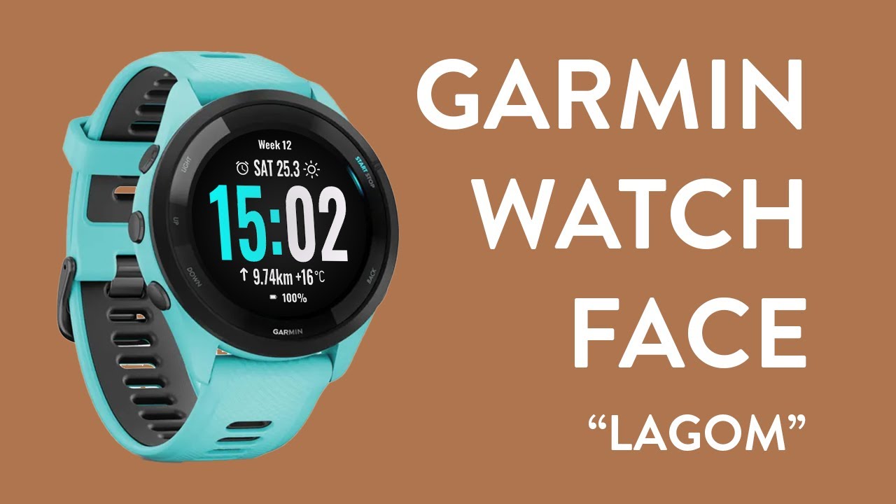 Best Garmin watch face which easy to read | 2024