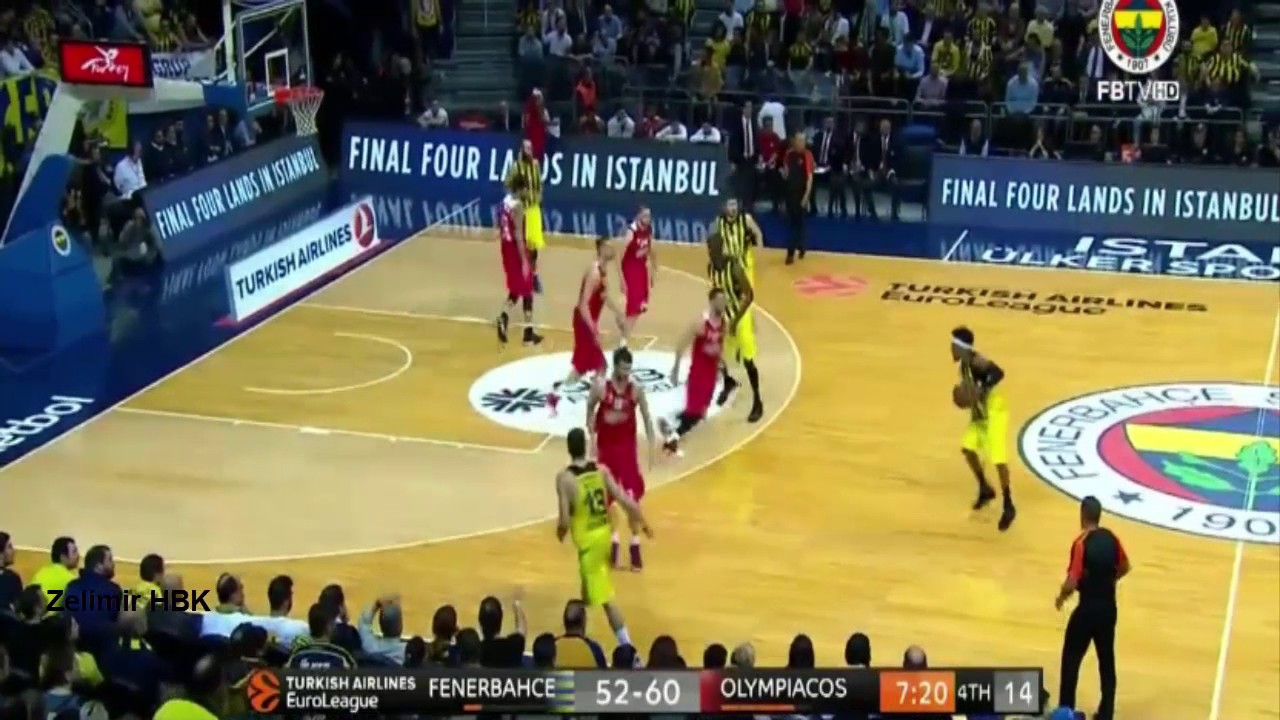 İnanılmaz savunma ve tribün desteğiyle gelen 15-0'lık seri (50-60/65-60) / Fenerbahçe - Olympiakos
