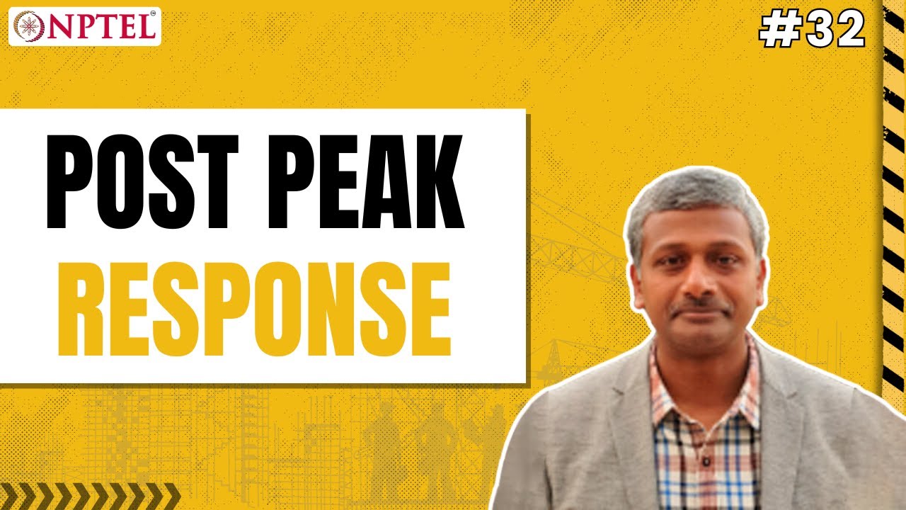 #32 Post Peak Response | Fibre Reinforced Concrete | Advanced Concrete Technology