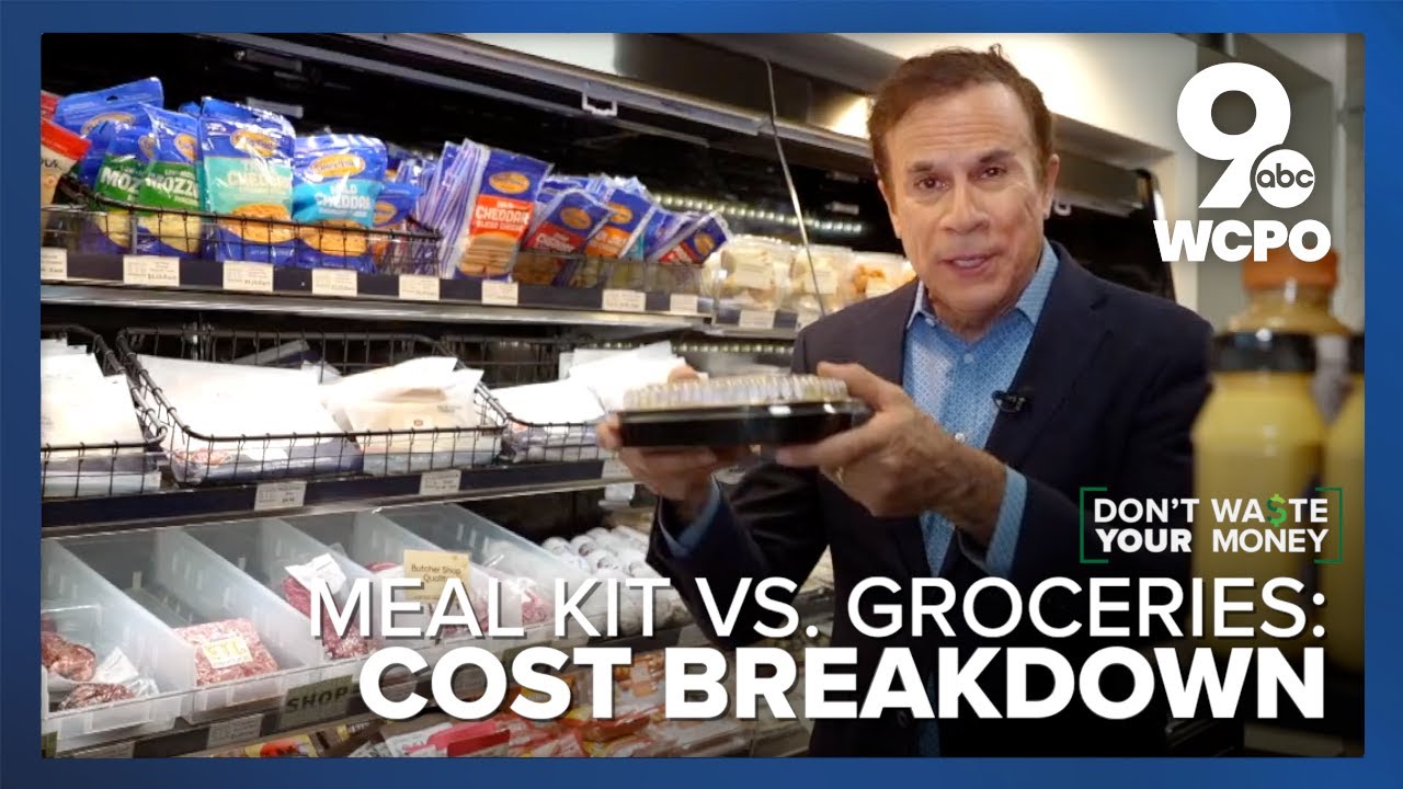 Meal kits vs grocery shopping vs takeout