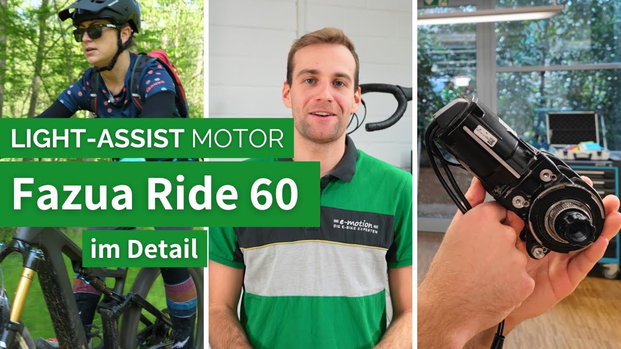 Im Detail: Fazua Ride 60 Motor? 🔎 | Light Assist Motor im Detail