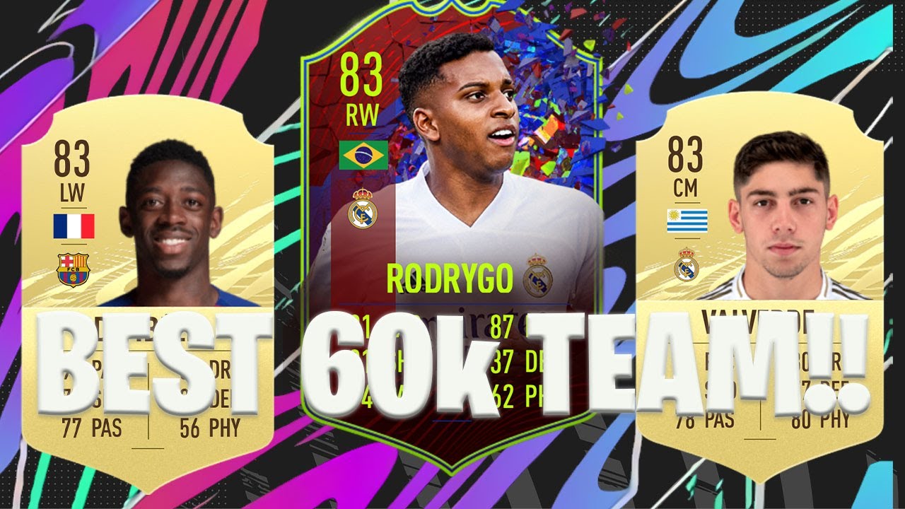 THE BEST 60k STARTER SQUAD! Ft meta players! Fifa 21 Ultimate Team