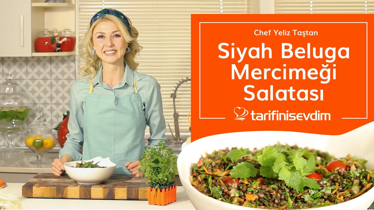 Bu Salata Bütün Gün Tok Tutuyor! Siyah Beluga Mercimeği Salatası