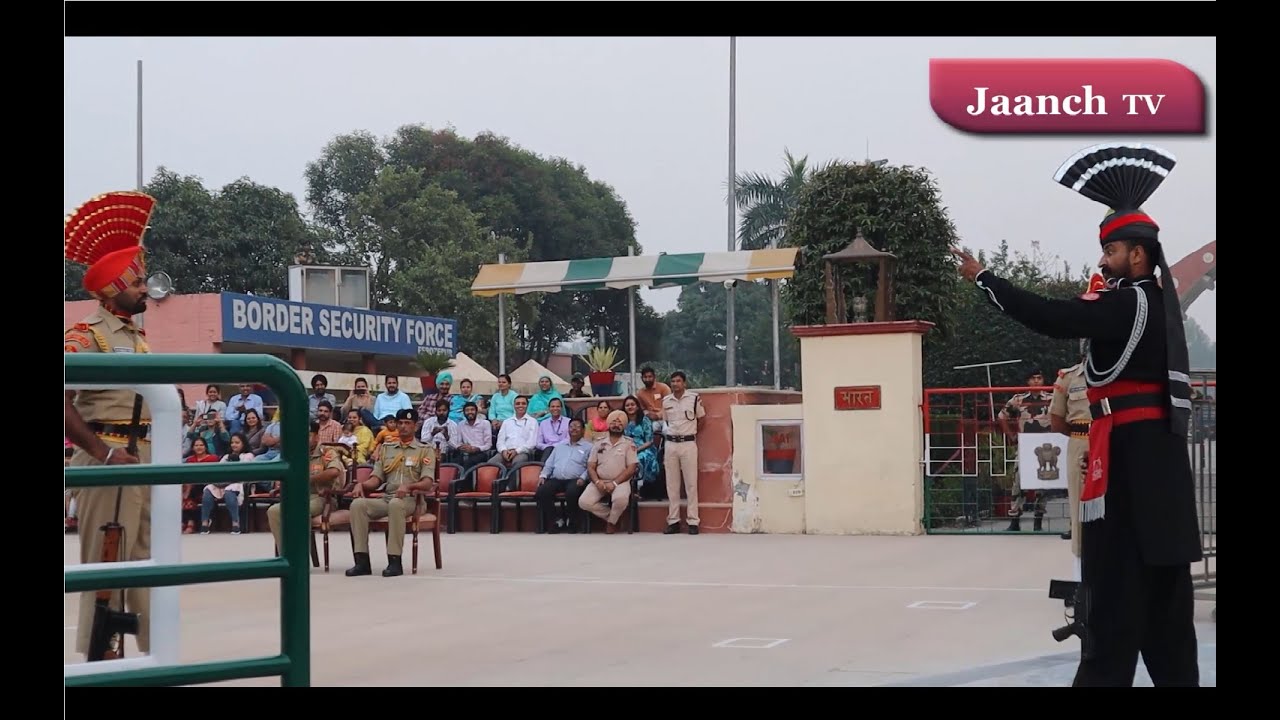 Pakistan India Flag Ceremony || Ganda Singh Wala Parade || Pakistan Rangers Vs BSF India