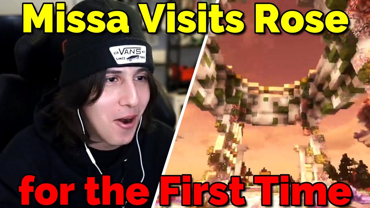 MissaSinfonia Visits Philza & Rose for the First Time on QSMP Minecraft