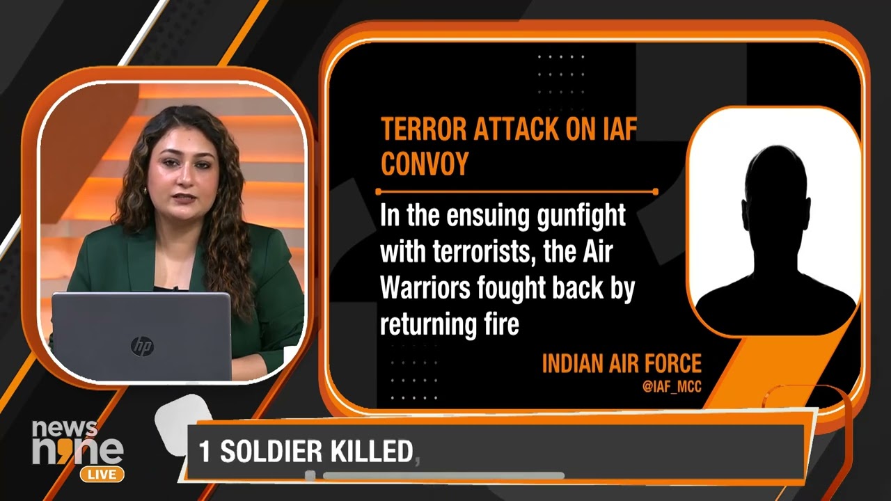 Search Operation Launched After Terrorist Attack on Indian Air Force Convoy in Poonch, J&K | News9