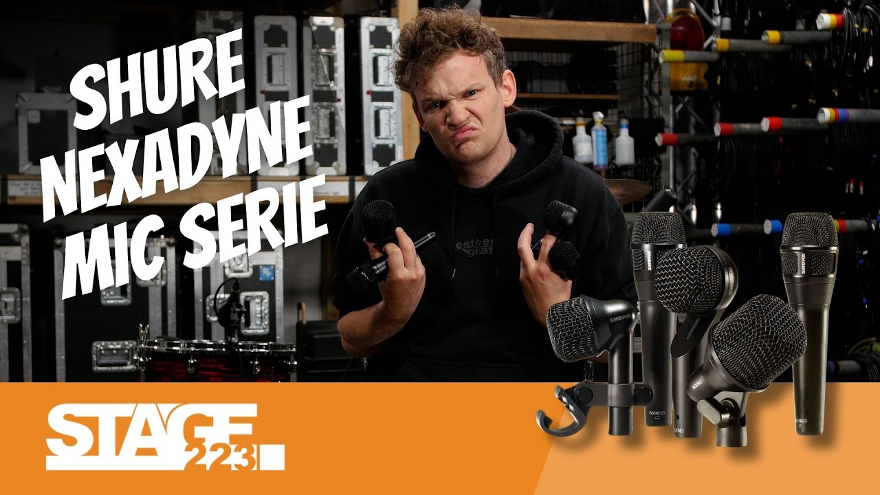 SHURE Nexadyne Mikrofon Serie | Nicos Meinung zu den MICs | professionelle Mics f&uuml;r deine K&uuml;nstler