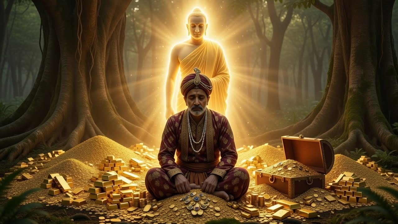 एक अमीर व्यापारी को मिला असली खजाना | Buddha Inspired Story