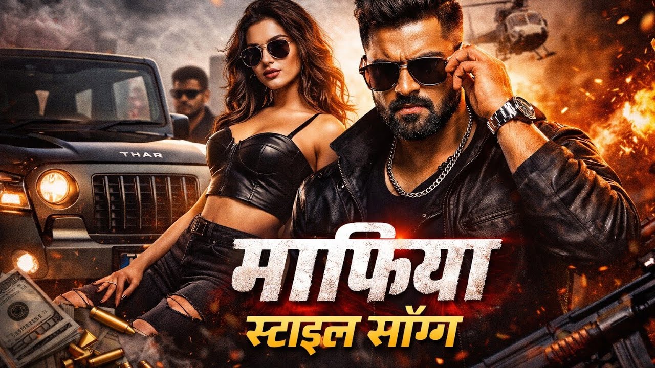 Mafia Style Hindi Song 🔥 | Girl Dance With Thar 🚘 | Cinematic Music Video | Tamna Studio