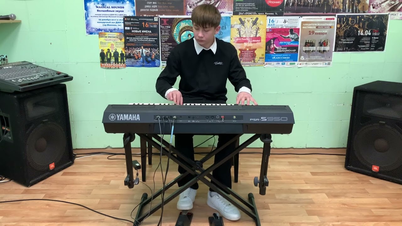 Милан Дворжак - Джазовый этюд 2 - Голомин Филипп - ДШИ3 Миасс