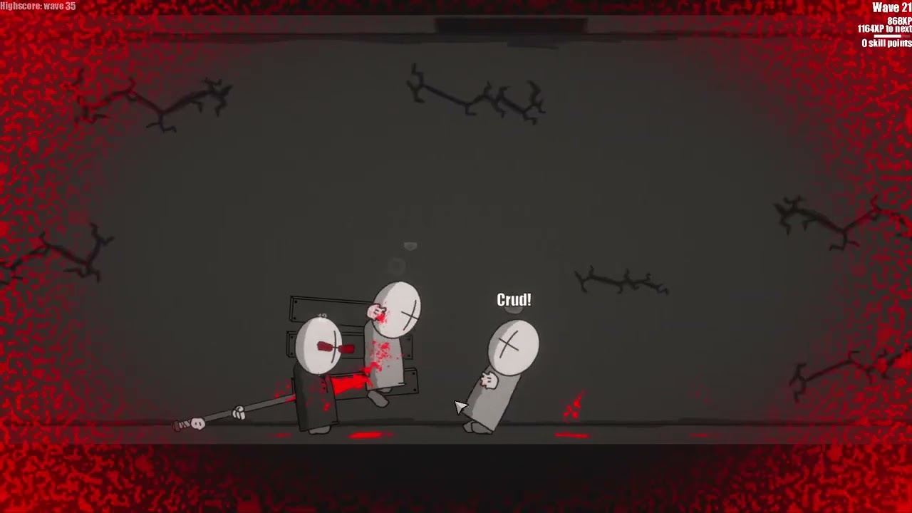 Finally getting to wave 40 in madness melee