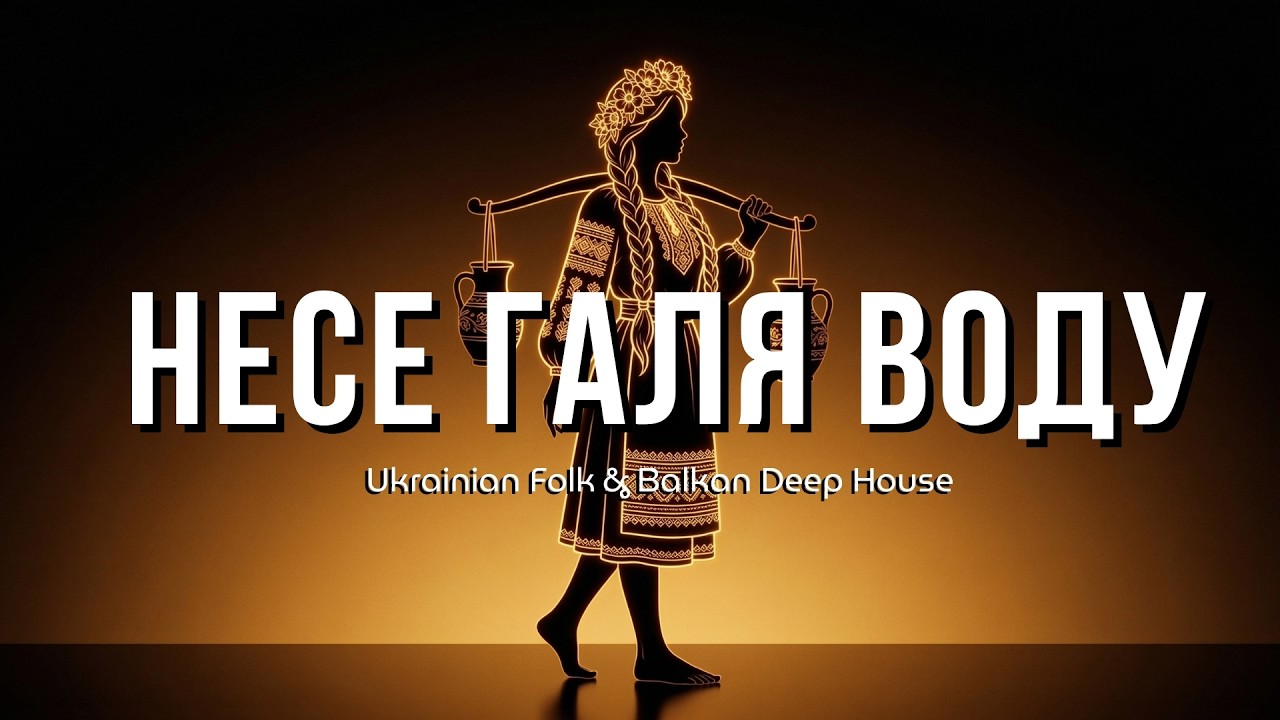 НЕСЕ ГАЛЯ ВОДУ – Ukrainian Folk x Balkan Deep House | Ukrainian Balkan Groove #українськанародна