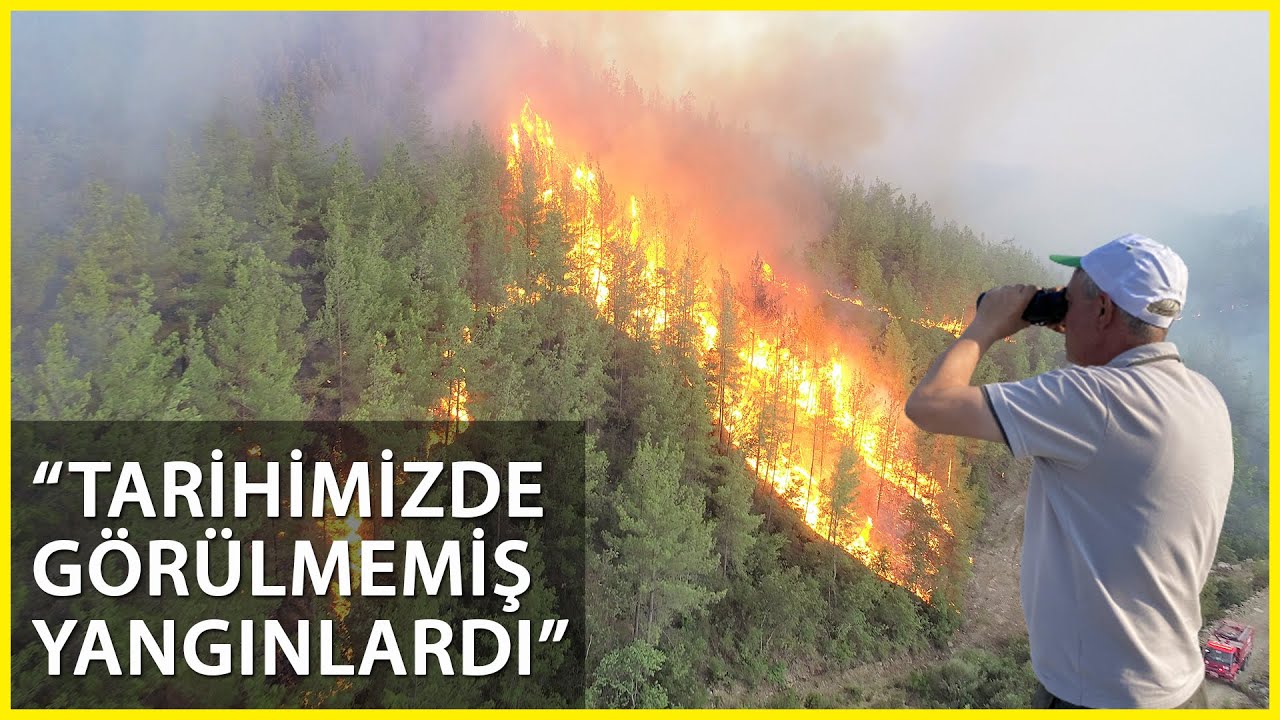 Orman Bölge Müdürü Manavgat'taki Yangında Dumanın Isıttığı Yer Yanmaya Başladı