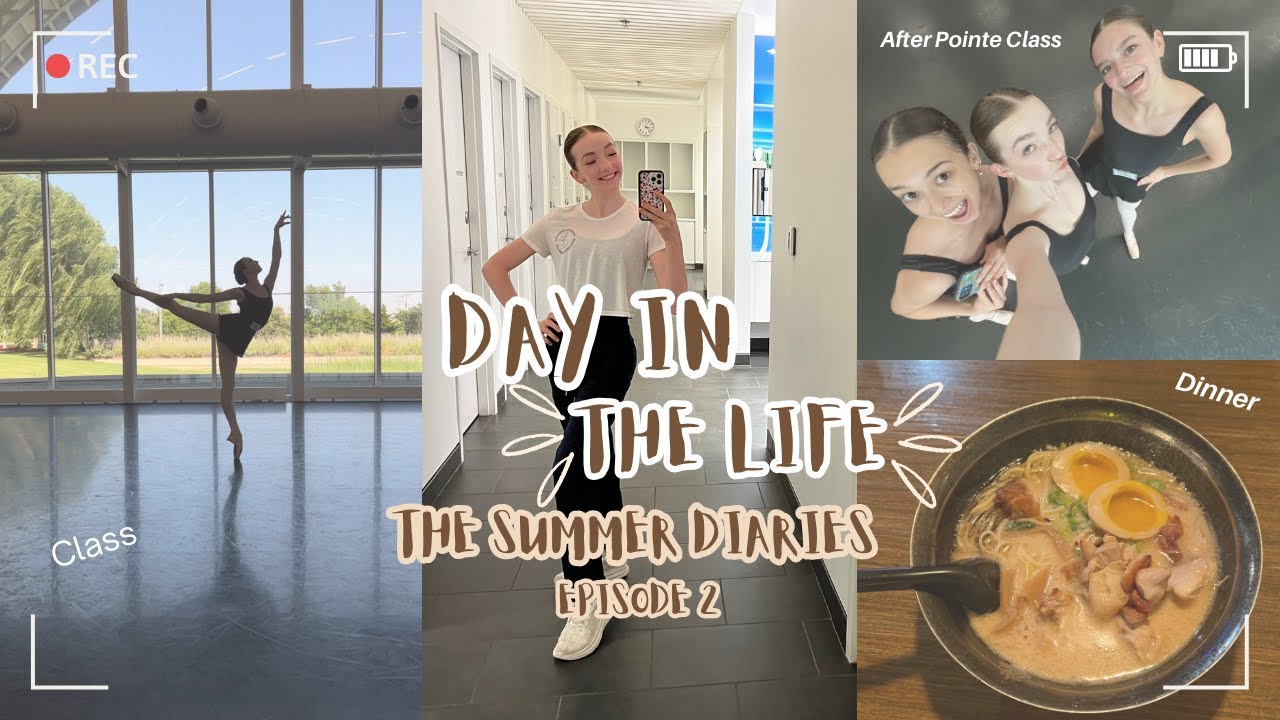 Ballet Summer Intensive Vlog | The Summer Diaries | Episode 2 | OKCB’s SI