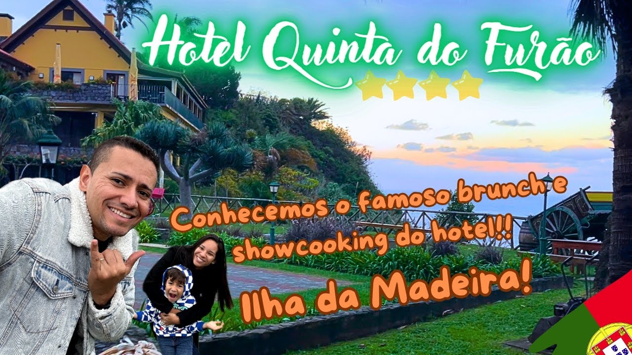 Hotel Quinta do Furão, Ilha da Madeira! Conhecemos o famoso Brunch e Showcooking do hotel 4 estrelas