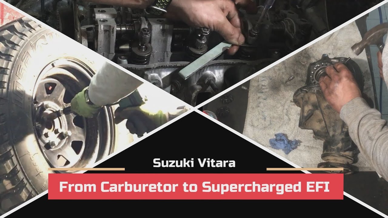 Suzuki Vitara 1.6 8V (Tracker / Sidekick): From Carburetor to Supercharged EFI – Episode 1