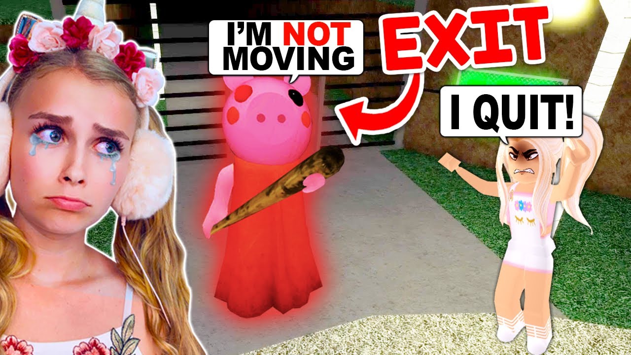 PIGGY Made Me RAGE QUIT In Piggy.. (Roblox)
