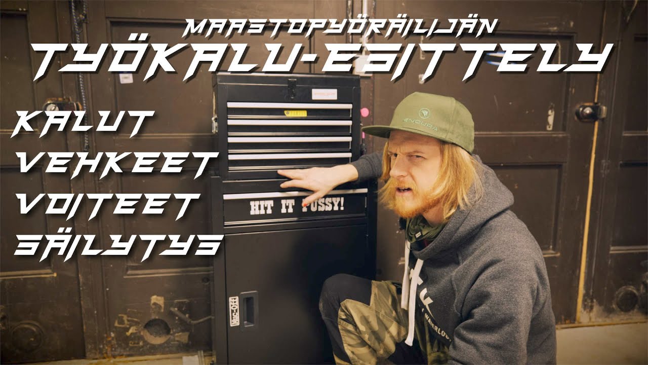 Maastopyöräilijän työkalu-esittely
