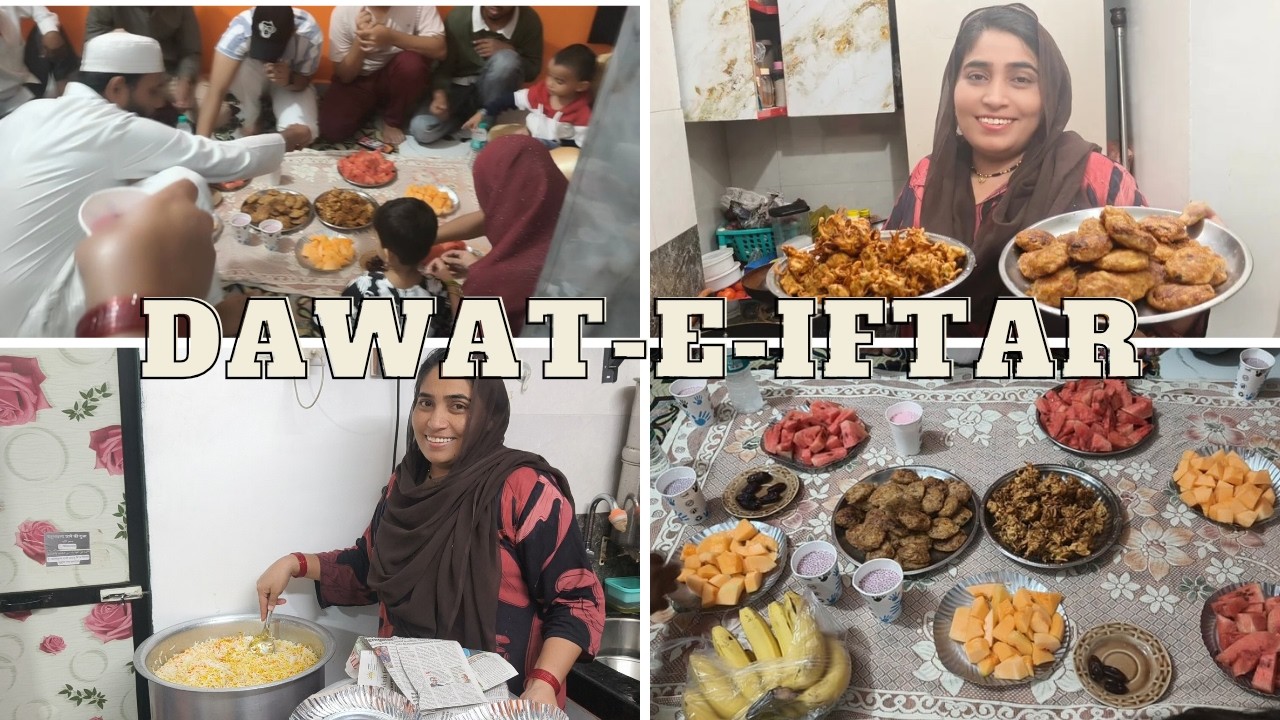✨ Ghar Par Mehmano Ke Saath Roza Iftar ❤️ Ramzan Ki Barkat