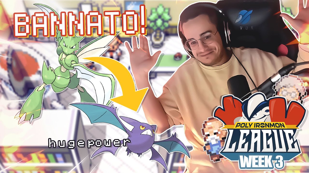 FRA SCIAGURE E POKÉMON BANNATI! | KAIZO IRONMON | Terza Settimana di PIL 2