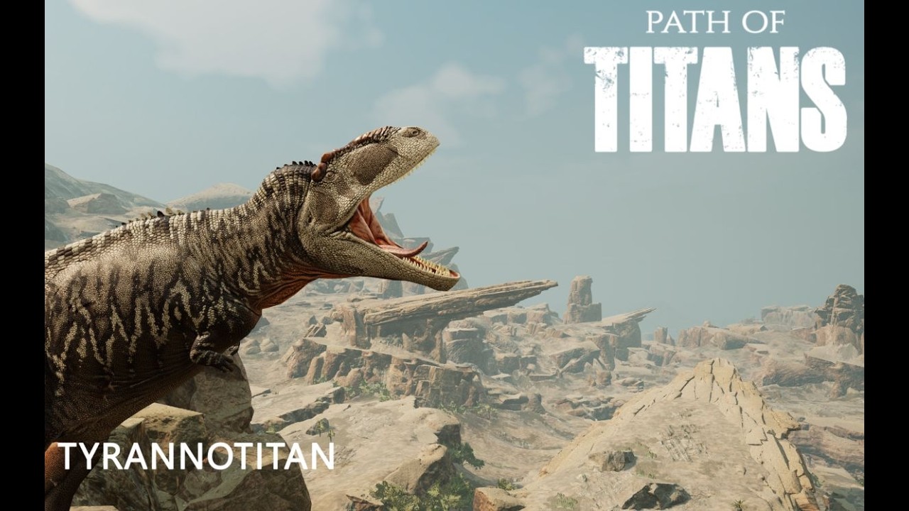 Path of Titans Tyrannotitan Compilation Pt 1 (official Servers)