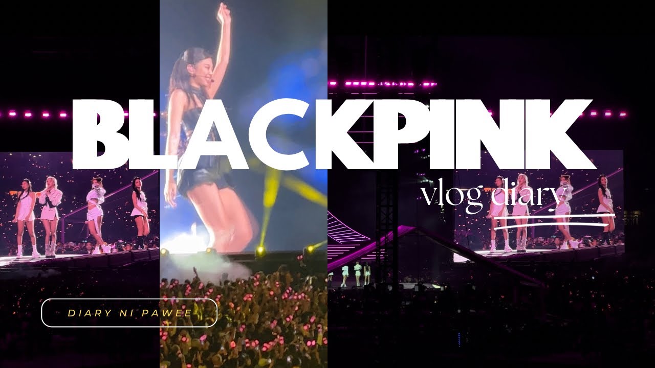 Blackpink 💓 Born Pink Concert in Oracle Park San Francisco : Raw Vlog Diary ni Pawee