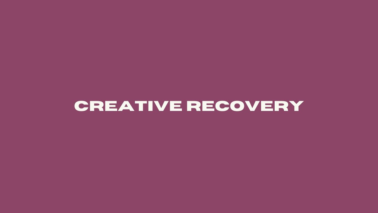 The Artist Way | My Creative Recovery Journey
