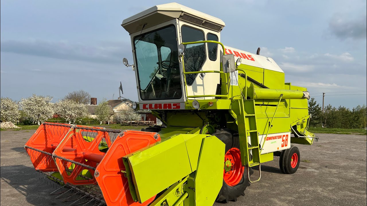 Комбайн Claas dominator 58 | 2200 мотогодин | стан 🔥 | чудовий варіант для малого фермера 👨🏻‍🌾