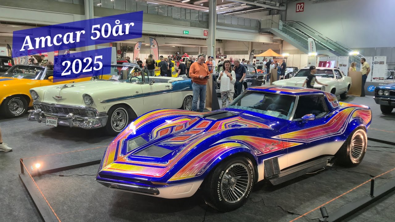 Amcar 🇺🇸 50år i 2025 - Fuelfest på Nova Spektrum, Lillestrøm (Norway 🇳🇴)
