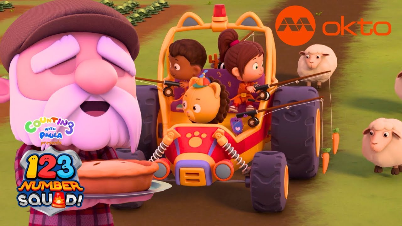 SHEEPS have gone MISSING! Let's find them before BEDTIME! | 123 Number Squad S3E21 | @mediacorpokto