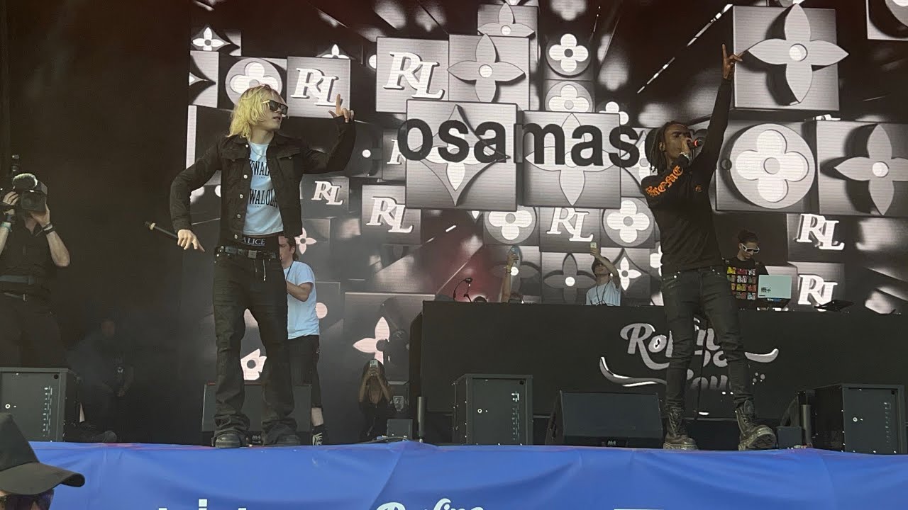 OSAMASON LIVE @ ROLLING LOUD VIENNA (FRONT ROW)