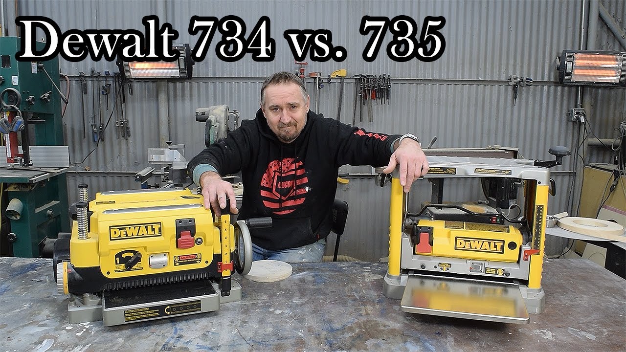Should I get the Dewalt 734 or 735 planer? I give you my two cents.