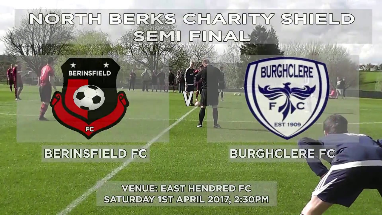 Berinsfield FC v Burghclere FC -  North Berks Charity Shield Semi Final