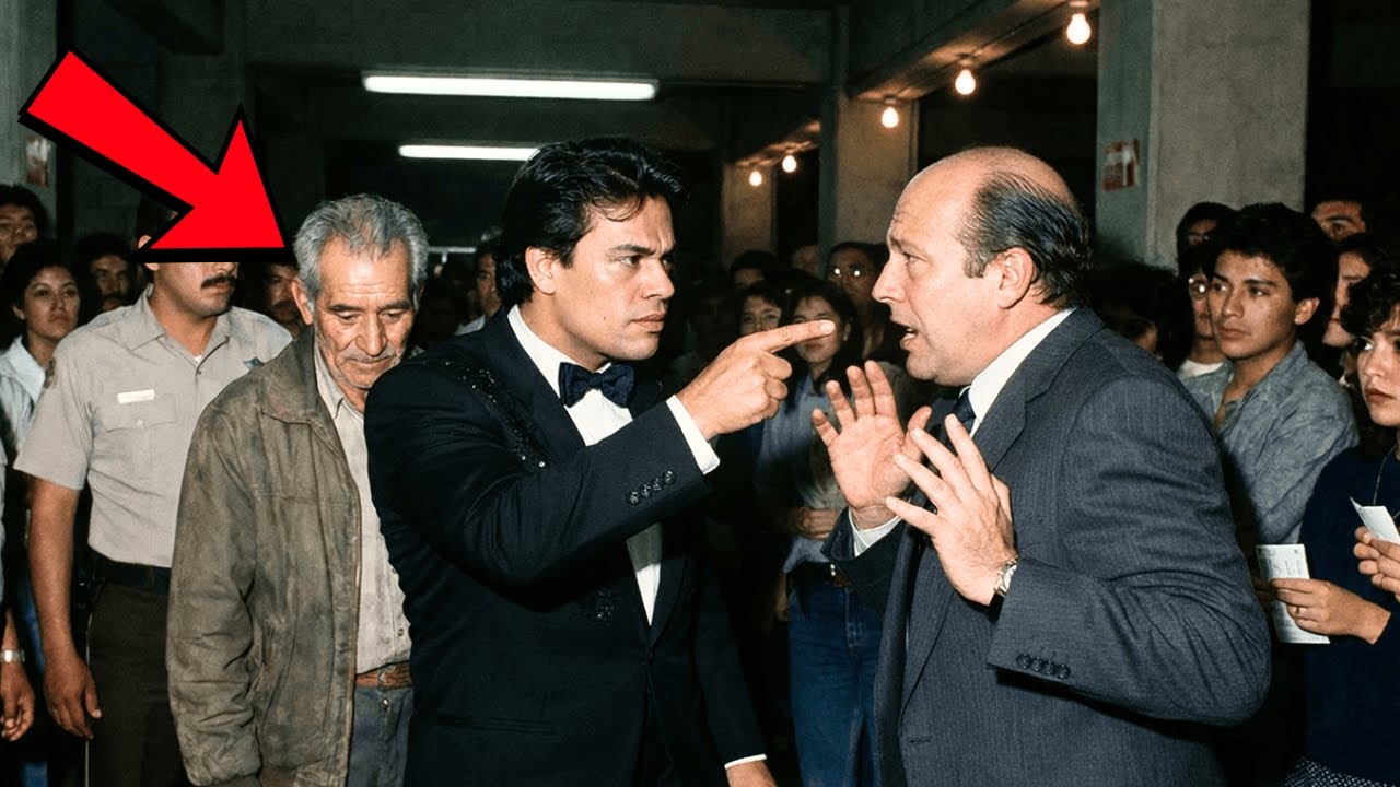 Juan Gabriel DETUVO la Canción a Mitad del Show Cuando Vio a un Millonario Tratando Mal a un Anciano