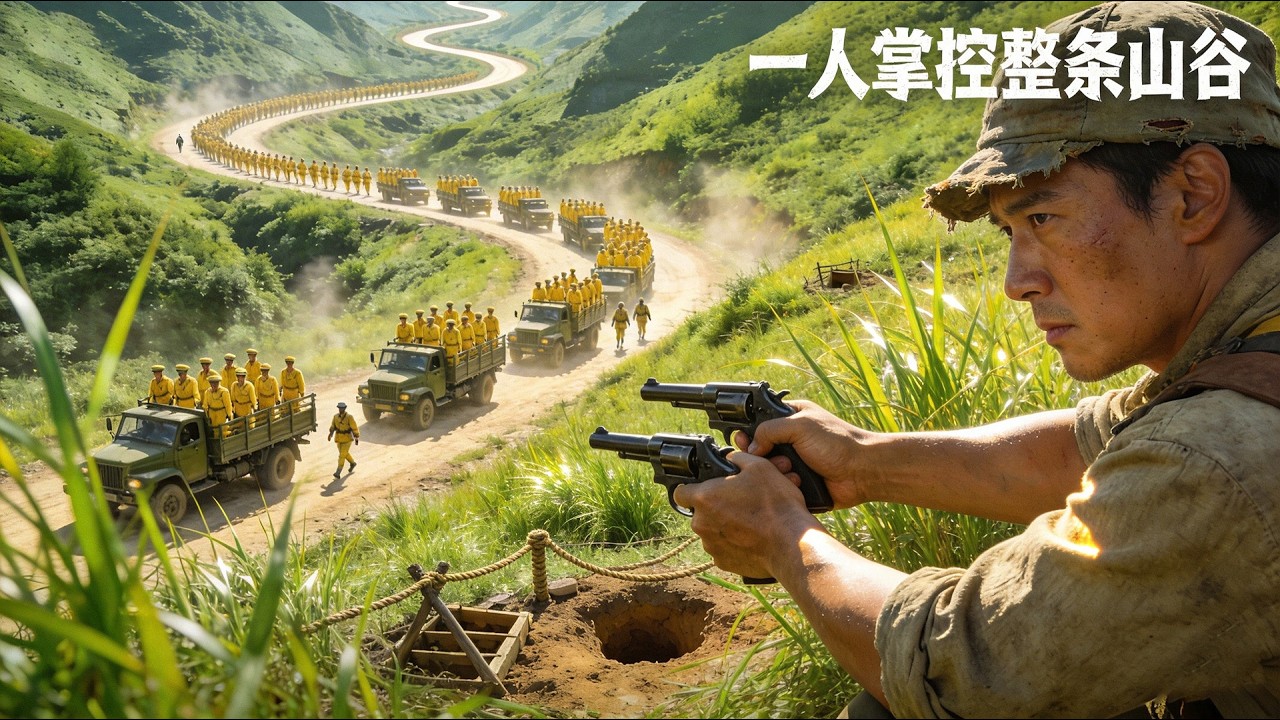 🔥日軍重要物資車隊遭伏擊，遊擊隊僅一人全殲整隊日軍🔥｜抗戰經典｜抗戰傳奇｜鐵血抗戰｜經典抗戰劇