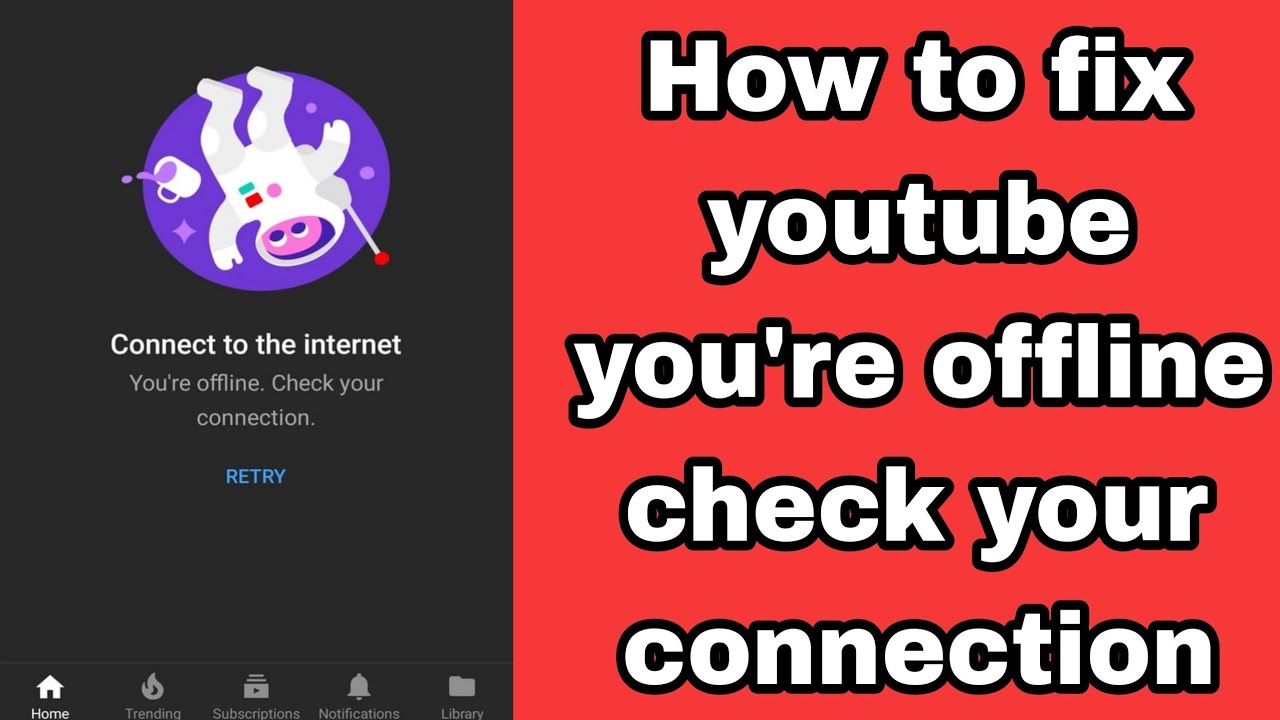 How to fix youtube you're offline check your connection problem android 2025