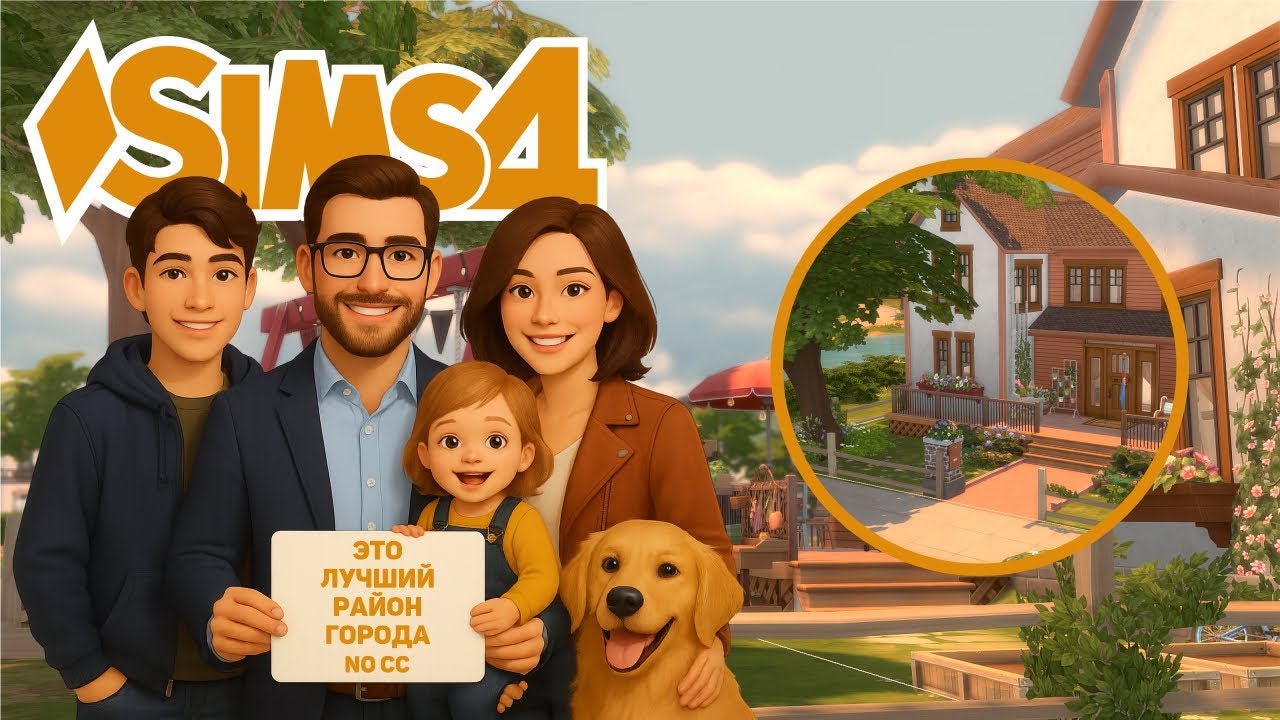 ЖИЗНЬ В ПРИГОРОДЕ | AMERICAN SUBURBIA SIMS 4 