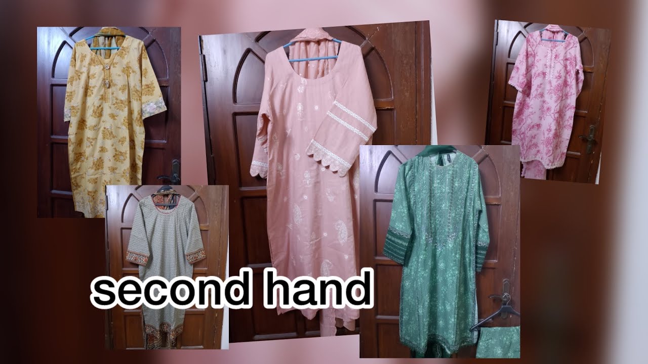 Second hand branded Eid dresses for sale | second hand ethnic | cross stich | Alkaram