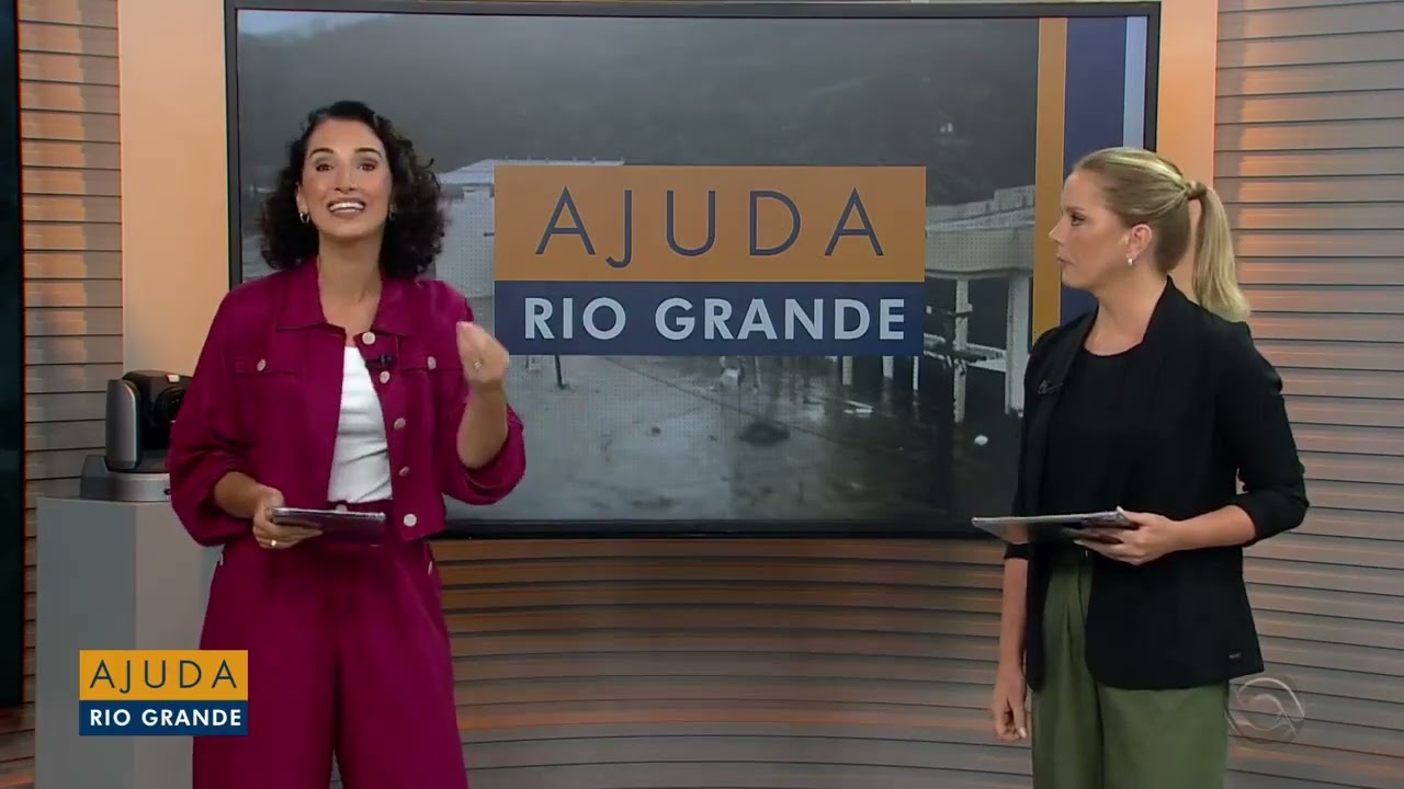 Encerramento do JH para o RS e inicio do Ajuda Rio Grande sobre as cheias no RS | RBSTV (02/05/24)