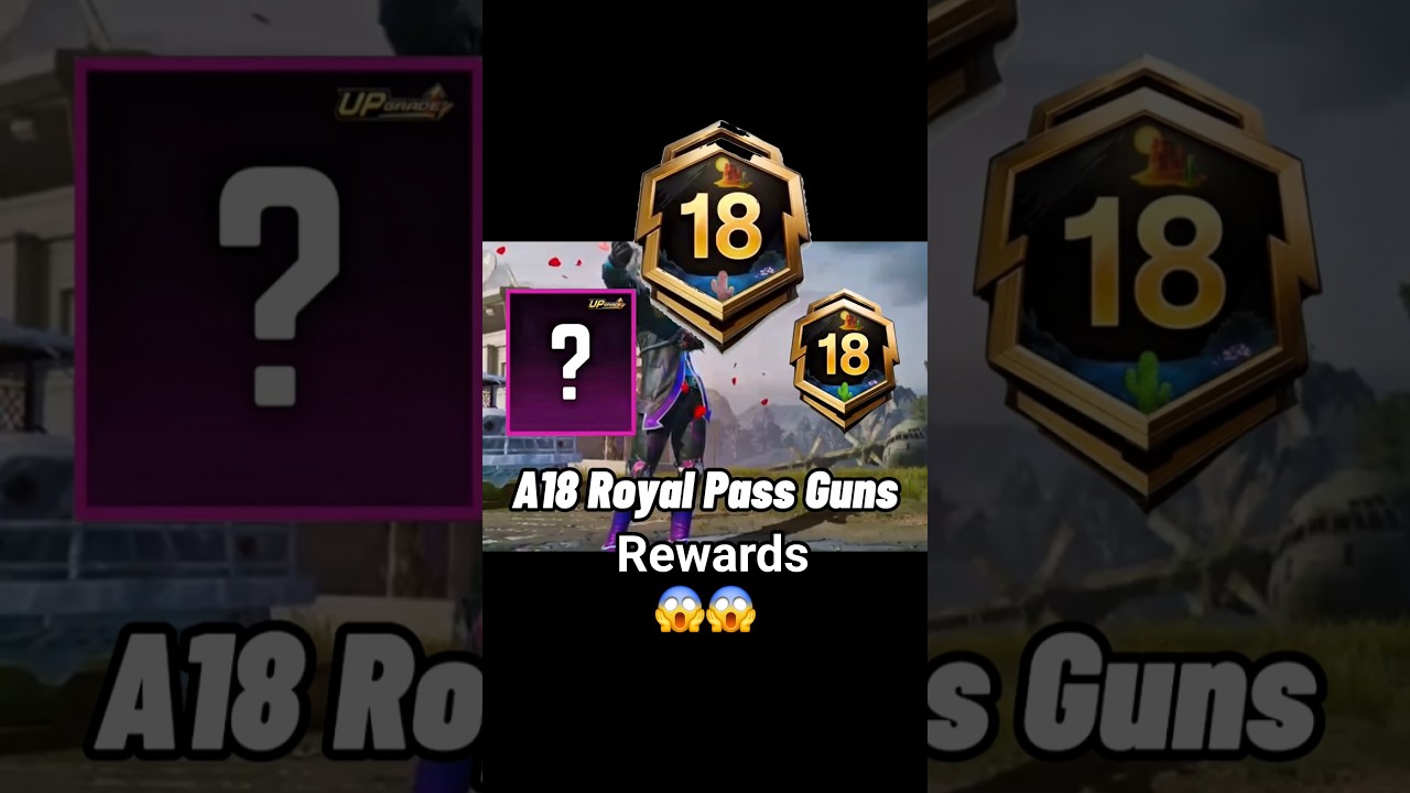 A18 Royale Pass Rewards 😱🔥 | PUBG Mobile RP Worth It?