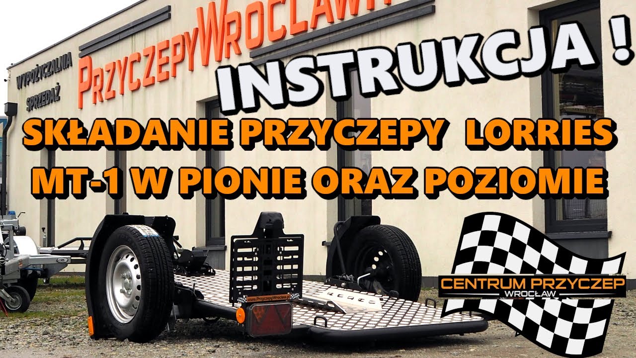 Lorries MT-1 składanie przyczepy #lorries #przyczepa #motovlog