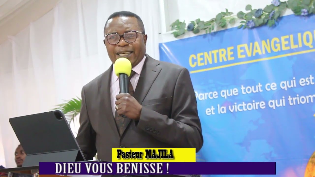 Élargis l'espace de ta tente avec le patriarche Jonas Majila Culte spécial dimanche 2 juillet 2023