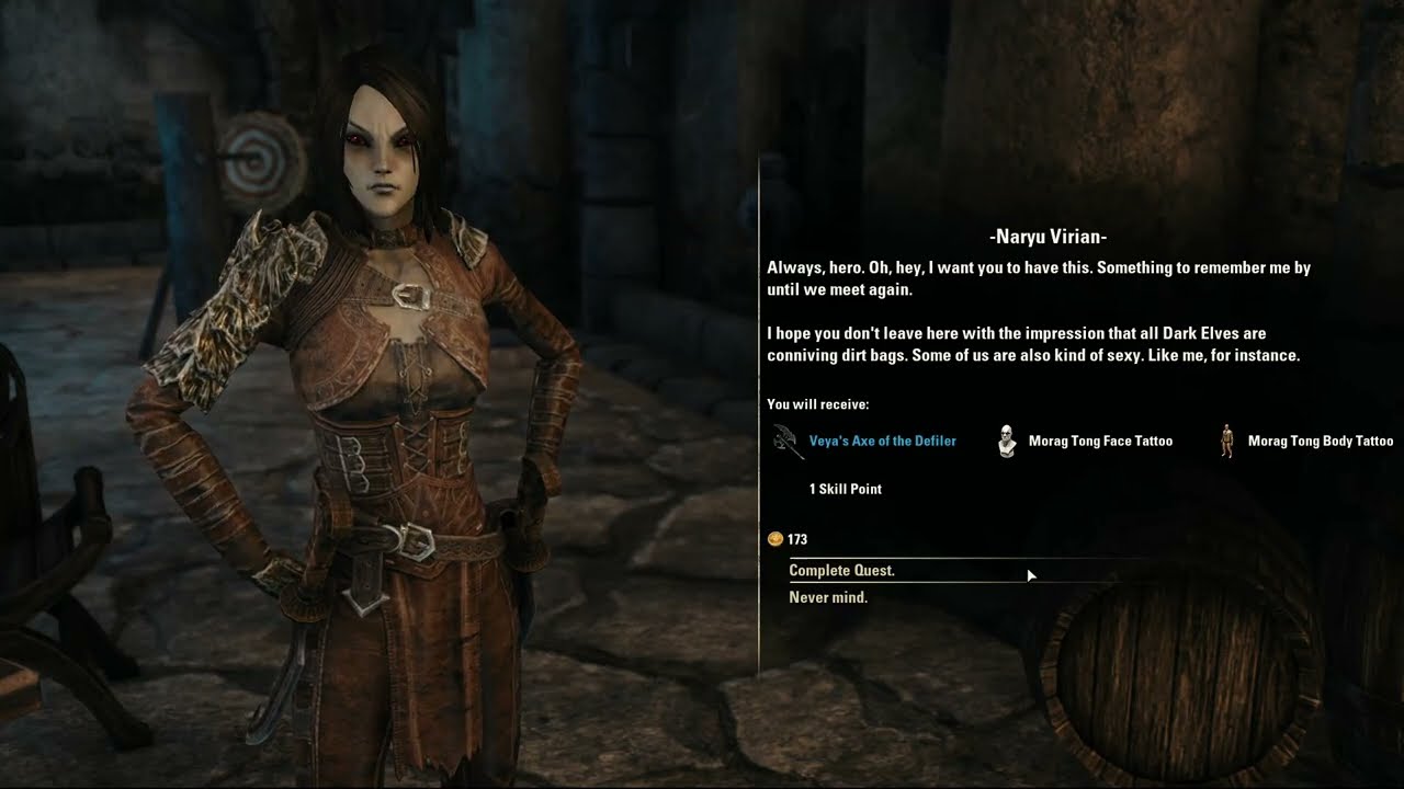 "Something To Remember By." - Farewell Naryu Scene | Elder Scrolls Online
