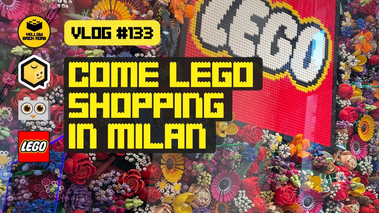 Приглашаем вас на шопинг LEGO в Милане – Видеоблог продавца LEGO на Bricklink #133